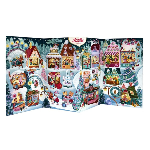 Коледен Адвент календар, 24 пакетчета чай Yogi Tea