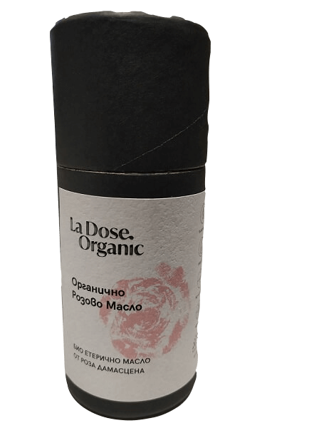 La Dose Organic Rose oil - Био розово масло, 1 мл