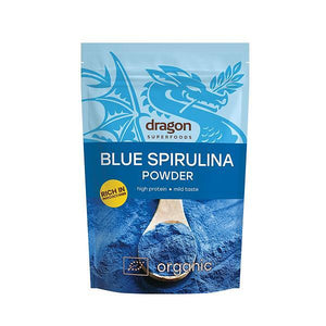 Dragon Superfoods Био синя спирулина на прах, 75 гр